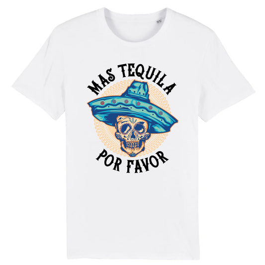 T shirt tete de mort mexicaine tequila