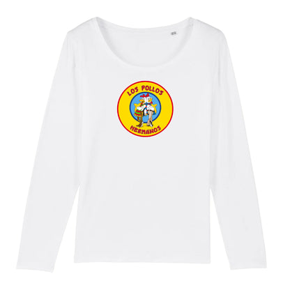 T shirt Manches longues Femme Los Pollos Hermanos Breaking Bad
