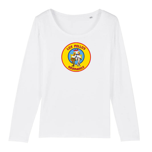 T shirt Manches longues Femme Los Pollos Hermanos Breaking Bad