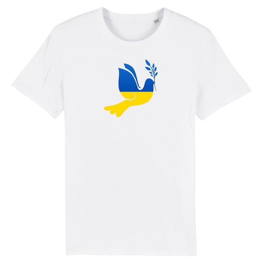 T shirt Ukraine Colombe de la Paix