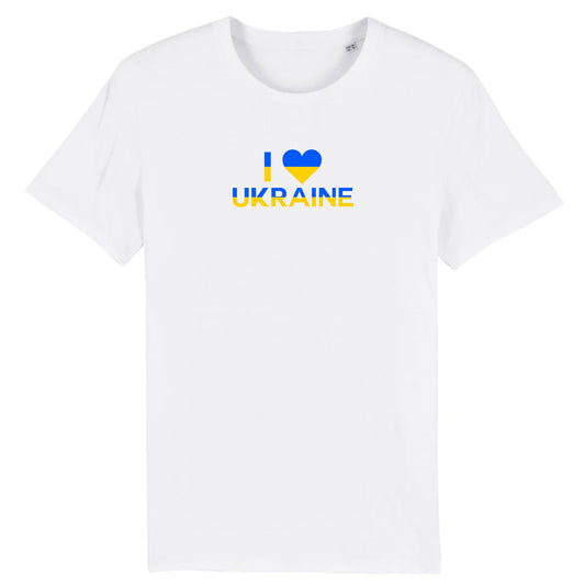 T shirt Unisex J'aime l'Ukraine