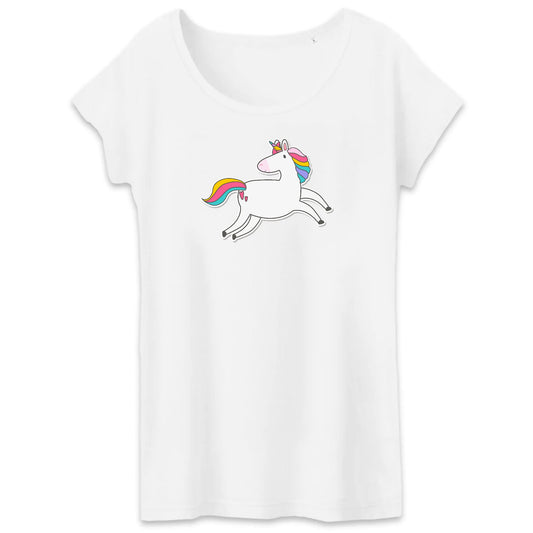 T shirt Femme Licorne mignonne