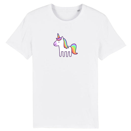 T shirt Unisex Licorne Arc en ciel