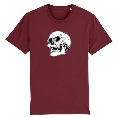 T shirt Unisex Tête de Mort peur