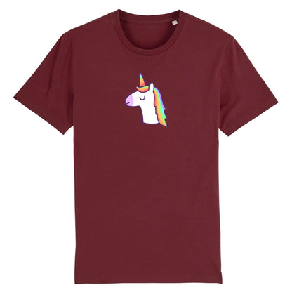 T shirt Licorne avec les yeux fermés