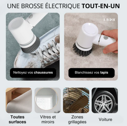 Brosse de Nettoyage Électrique Professionnelle