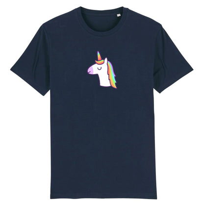 T shirt Licorne avec les yeux fermés