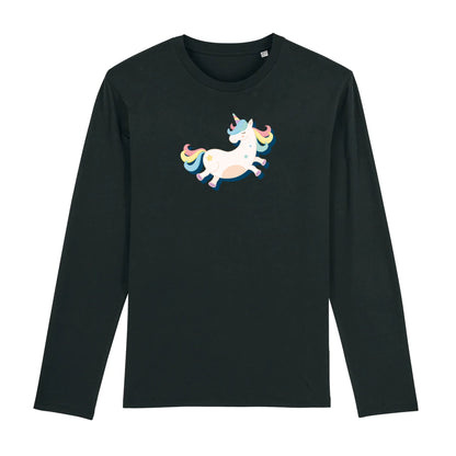 T shirt Manches longues Homme Licorne adorable