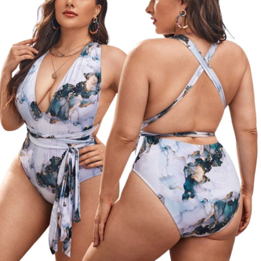 Maillot de bain 1 pièce grande taille