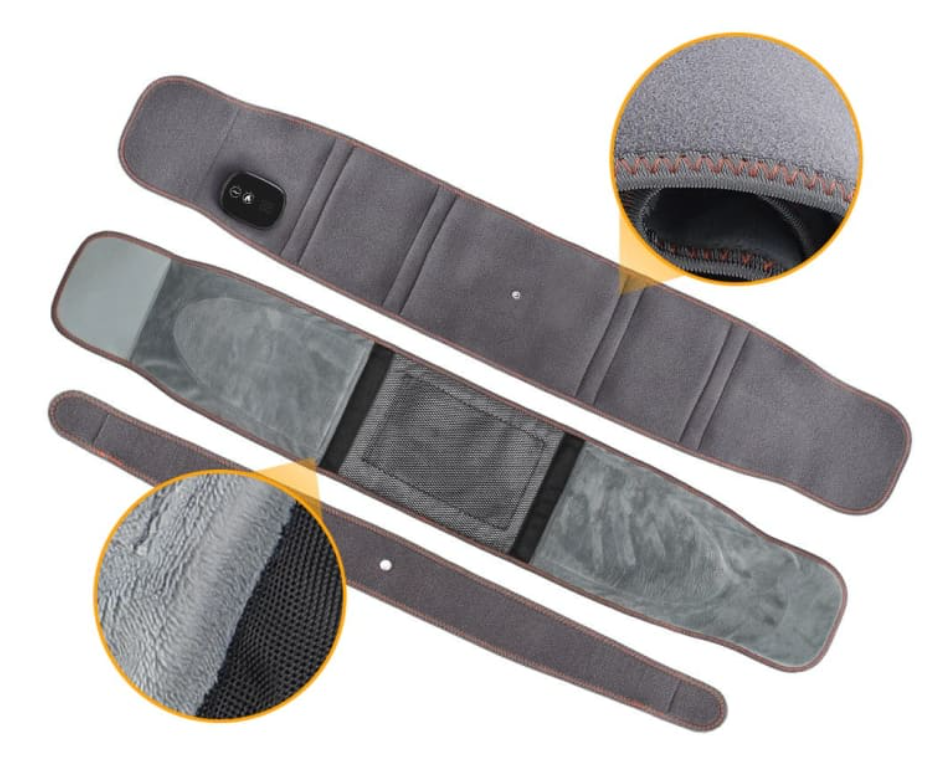 Ceinture Lombaire Chauffante et Massante Phisiocare