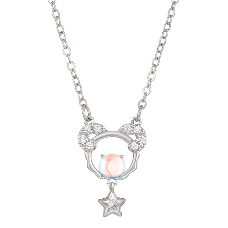 Collier pierre de lune véritable