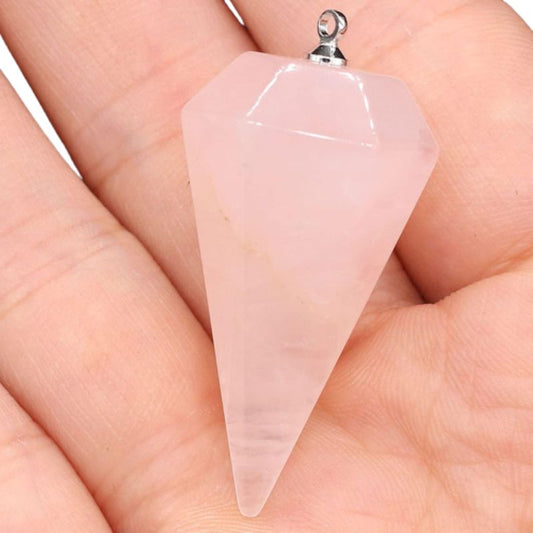 Pendule quartz rose